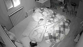 Pregnant Busty Milf Caught Masturbating In Her Underwear On Spy Ipcam