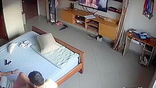 Caught On Spy Cam ☆ Italian Man Licking His Gorgeous Wife's Wet Pussy