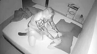 Voyeur Ip Cam Captures American Man Fucking And Choking His Wife