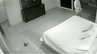 Hidden Spy Ipcam Reveals Busty Blonde Wife Fucking Her Husband Passionately In Bed