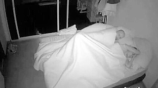 Spy Ipcam Catches French Slut Getting Brutally Fucked While Sleeping