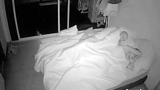 Spy Ipcam Catches French Slut Getting Brutally Fucked While Sleeping