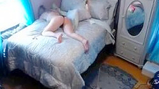 Hidden Ipcam Caught Blonde College Girl Masturbating In Her Underwear