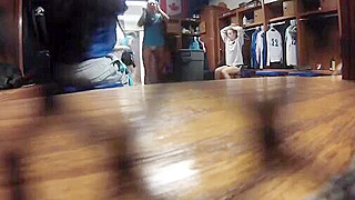 Canadian Teens Caught Changing In College Locker Room By Spy Ipcam