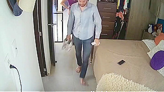 Caught On Spy Ipcam ☆ Man Brutally Fucks His Gorgeous Young Girlfriend