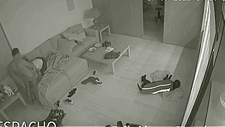 Spy Ipcam Catches Busty German Milf Getting Fucked Hard On The Couch