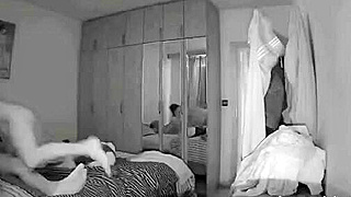 Spy Ipcam Catches Old Italian Man Fucking His Busty Young Wife Doggystyle