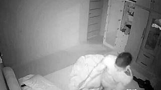 Horny Couple Caught On Spy Cam ☆ Muscular Stud Fucks His Girlfriend Hard