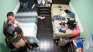 Spy Ipcam Caught Naughty Young Stud Fucking His Busty Stepmom Hard
