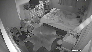 Caught By Spy Cam ☆ Young Wife Dominates And Fucks Her Older Husband