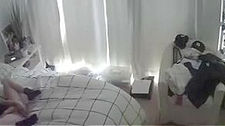 Spy Ipcam Catches Skinny Canadian Teen Watching Hardcore Porn ☆ Intense Orgasms