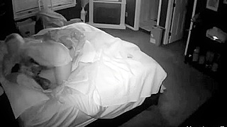Tattooed Canadian Couple Gets Caught Fucking Hard On Hidden Spy Ipcam