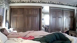 Spy Ipcam Catches Australian Married Couple Fucking Hard In Their Bed