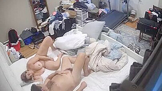 Hidden Spy Ipcam Catches Mature White British Couple Fucking In Their Room