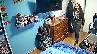 Caught On Spy Ipcam ☆ American College Couple's Hardcore Fucking Session