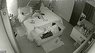Hidden Spy Ipcam Catches Hot Married British Couple Fucking Hard In Bed