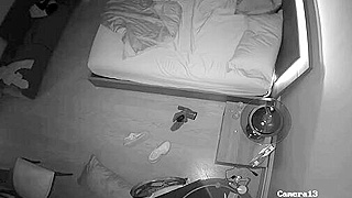 Spy Ipcam Caught Naughty American Teens Fucking Wildly In Parents' Bed