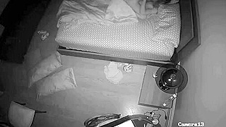 Spy Ipcam Caught Naughty American Teens Fucking Wildly In Parents' Bed