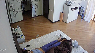 Hidden Spy Ipcam Reveals British Skinny Girl Masturbating Passionately On Her Bed