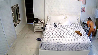 Spying On Busty Italian Babe Pleasuring Herself With A Dildo On Hidden Ipcam