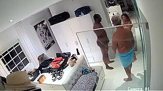 Spying On Horny British Swingers Fucking Wildly In The Bathroom