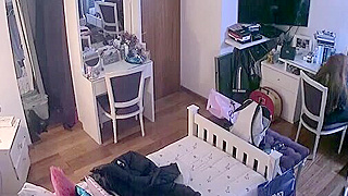 Caught On Spy Cam ☆ Redhead College Girl Changing Clothes In Hd