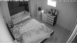 Spy Ipcam Catches Mature Slavic Couple Fucking Hard On Their Bed
