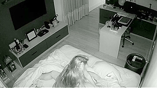 Fucking Horny British Couple Caught On Spy Ipcam In Their Bedroom