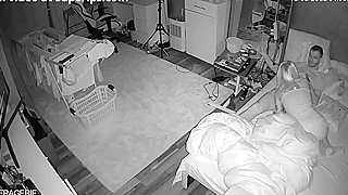 Caught On Spy Cam ☆ Wild Night With Tattooed Canadian Lovers Fucking