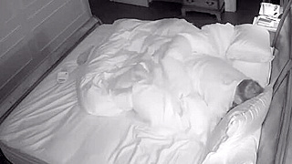 Hidden Spy Ipcam Catches Rich American Mature Couple Fucking On Their Bed