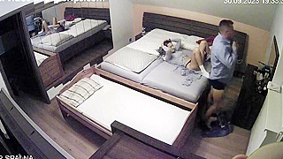 Horny European Man Fucks His Gorgeous Wife On Hidden Spy Ipcam