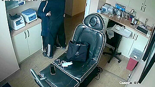 Spy Ipcam Catches Horny Doctor Fucking His Busty Patient In The Office