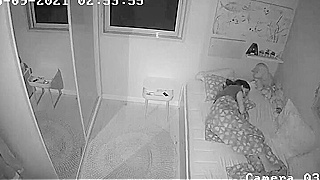 Spy Ipcam Catches Daily Routine Of French Teen - Skinny French Babe Masturbates