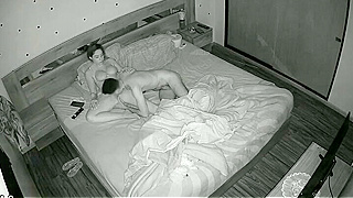 Spying Ipcam Catches Naughty Mature Islamic Couple Fucking Hard On Bed