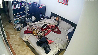 Voyeuristic Ipcam Captures Horny Old Couple Fucking On Hacked Cam
