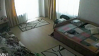 Two Students Caught On Hidden Camera In Intense Late-Night Hookup Session