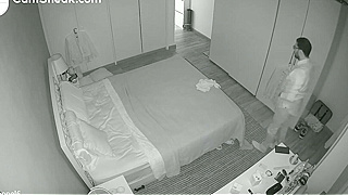 Voyeuristic Hidden Spy Ipcam Catches Arab Couple Fucking Hard In Bed