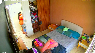 Spying On Busty Mexican Babes Masturbating Together In Secretly Hacked Cam