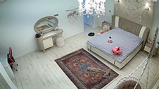 Arab College Girl Caught Naked On Ipcam, Voyeur Secretly Watches Her Pleasure Herself