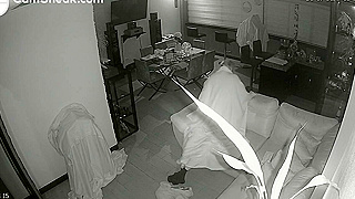 Spy Ipcam Caught Swedish Couple Fucking On Sofa – Hacked Cam Leaked Footage
