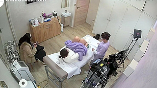 Spy Ipcam Captures Two Girls Getting Their Pussies Lasered In Secret Hack