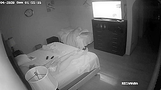 Guy Caught Jerking Off On Hidden Spy Ipcam - Masturbation Uncovered!