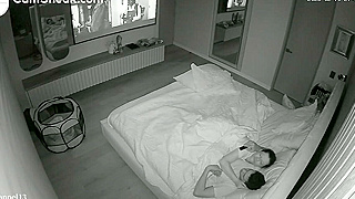 Voyeur Hidden Cam Catches Of Hot Latina Enjoying Quick Night Sex