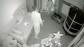Spying Ipcam Video, Horny Older Woman Ravaged By Young Stud's Hard Cock