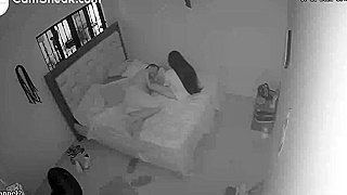 Hidden Spy Ipcam Captures Long-Haired Latina Getting Fucked In Her Tight Pussy