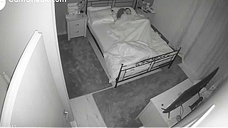 Concealed Ipcam Reveals Horny Young Couple Trying Multiple Sex Positions In Bed