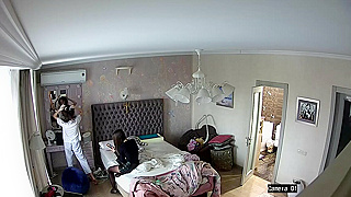 Sneaking A Look Gorgeous French Teen Sisters Dress On Hidden Ipcam