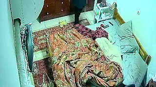 Watching An Ip Cam Couple Fucking Wild And Raw In Their Private Bedroom