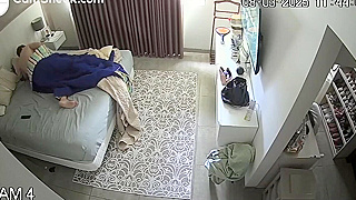 Spying On A Horny Married Couple Fucking During The Day On Hidden Ipcam