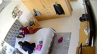 Hacked Cam Busts Busty Iranian Teen Teasing In Lacy Underwear